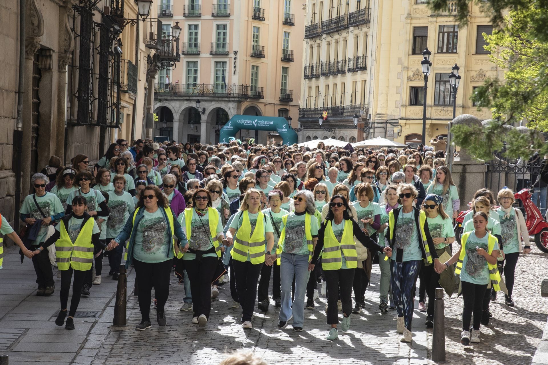 La Marcha de Mujeres de Segovia, en imágenes