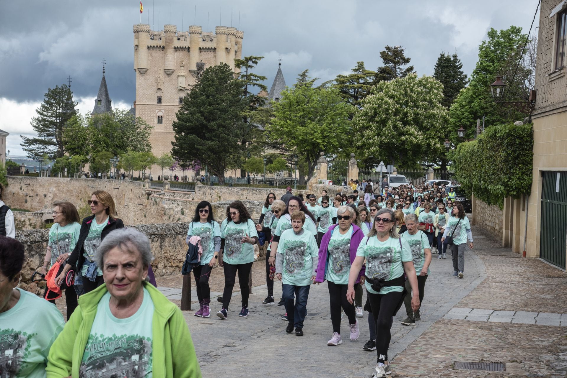 La Marcha de Mujeres de Segovia, en imágenes