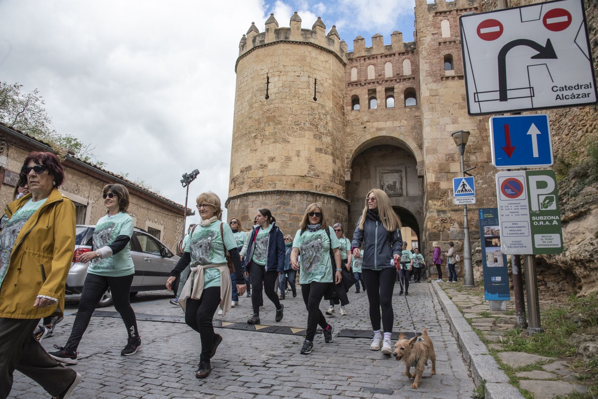 La Marcha de Mujeres de Segovia, en imágenes