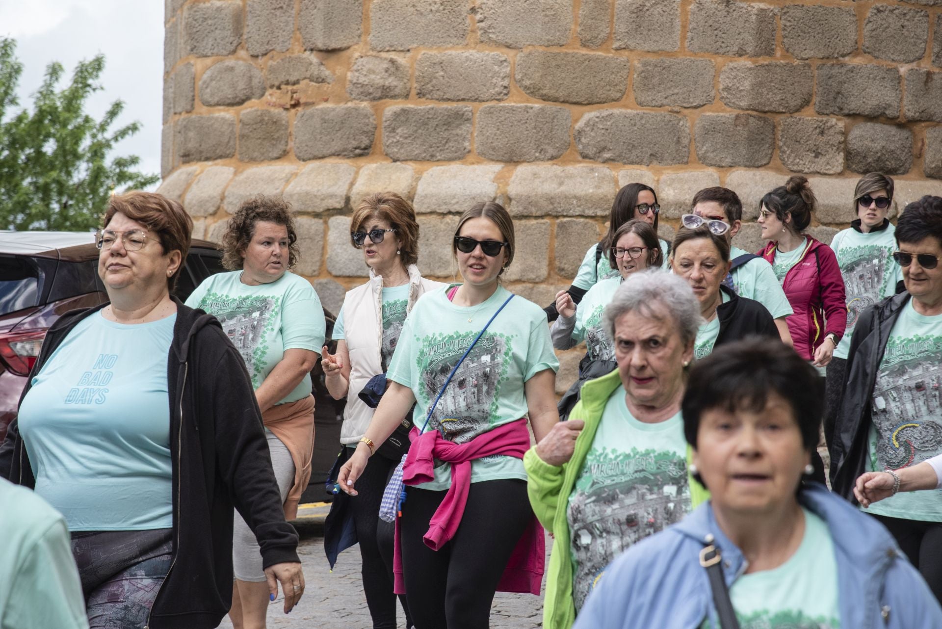 La Marcha de Mujeres de Segovia, en imágenes