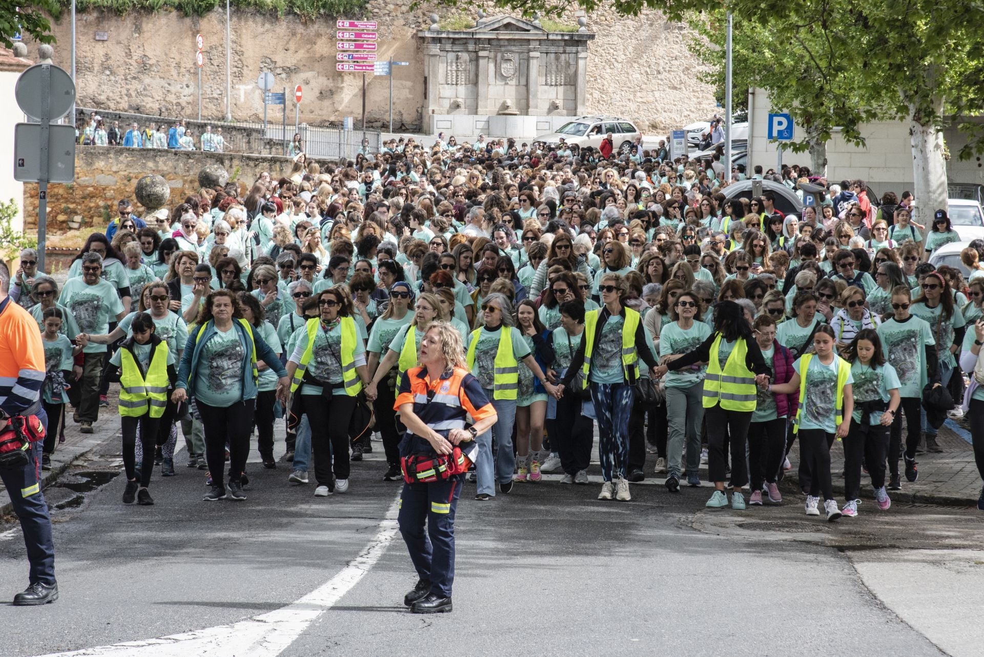 La Marcha de Mujeres de Segovia, en imágenes