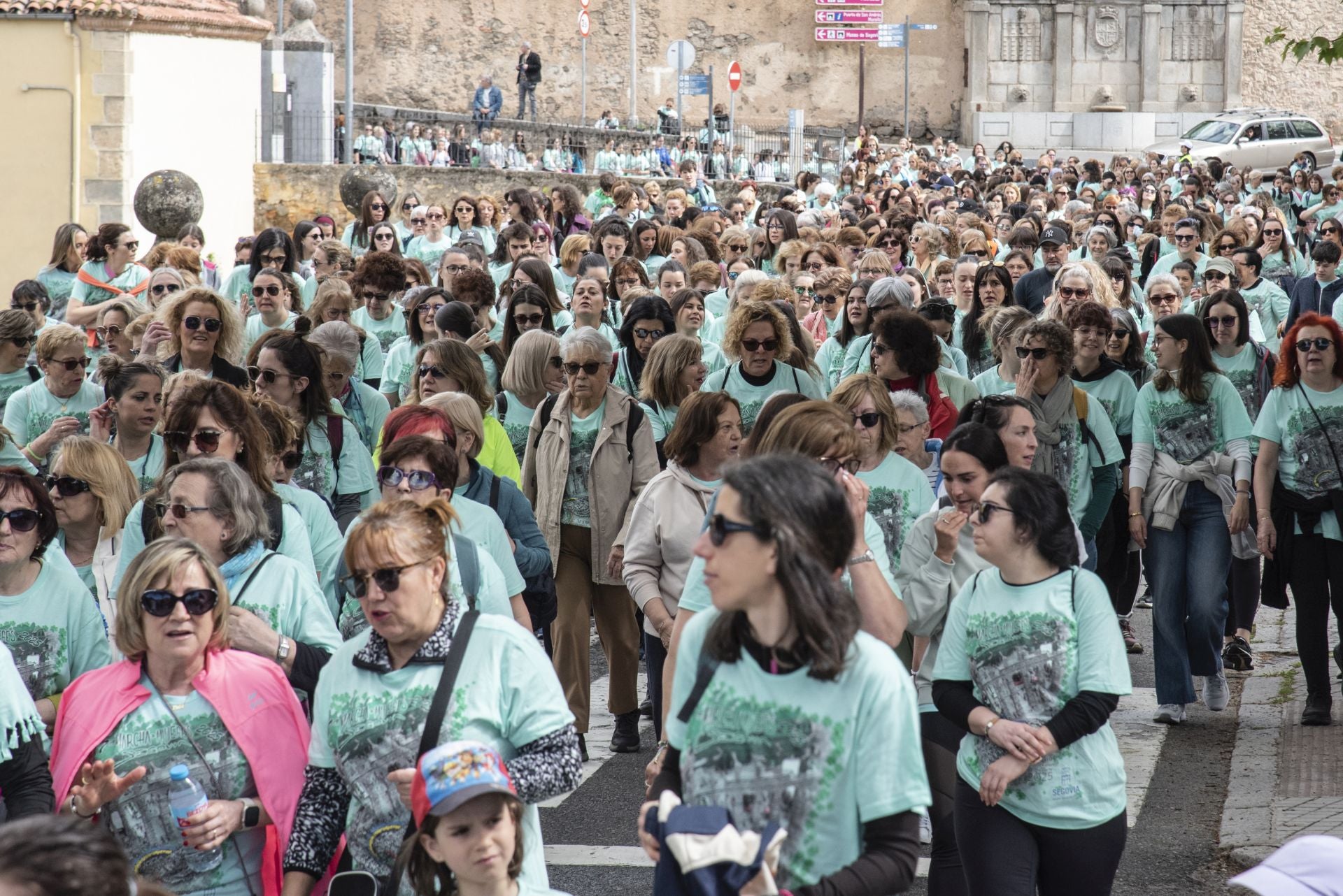 La Marcha de Mujeres de Segovia, en imágenes