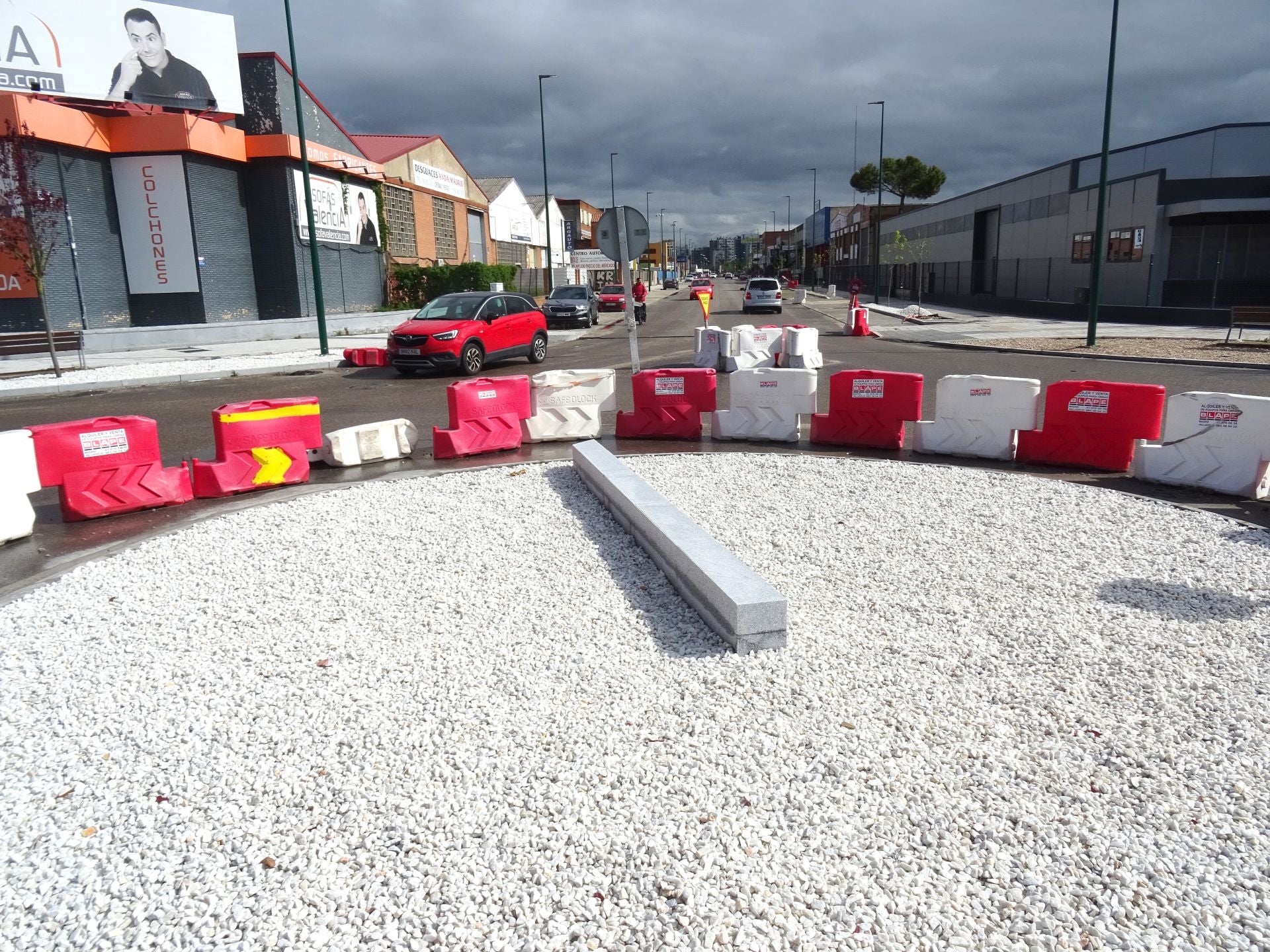Estado de las obras en la avenida de El Norte de Castilla