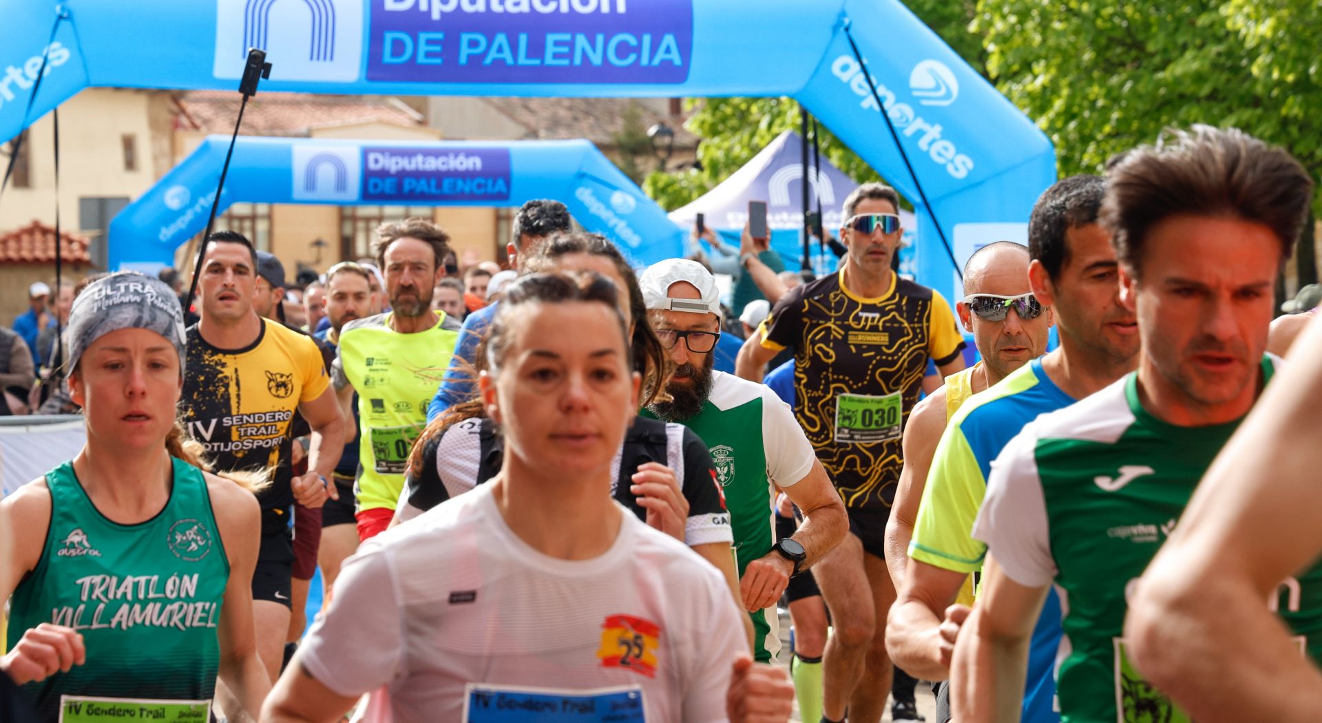 Vibrante jornada en Dueñas con el IV Sendero Trail Botijosport