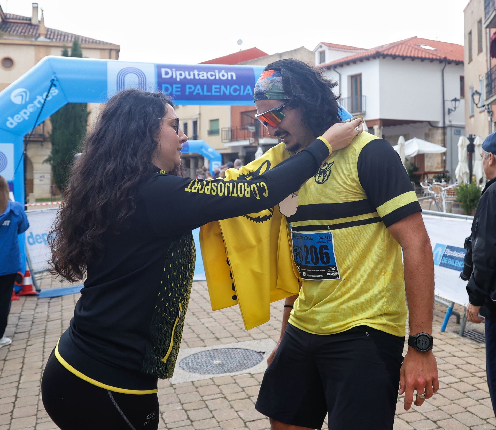 Vibrante jornada en Dueñas con el IV Sendero Trail Botijosport