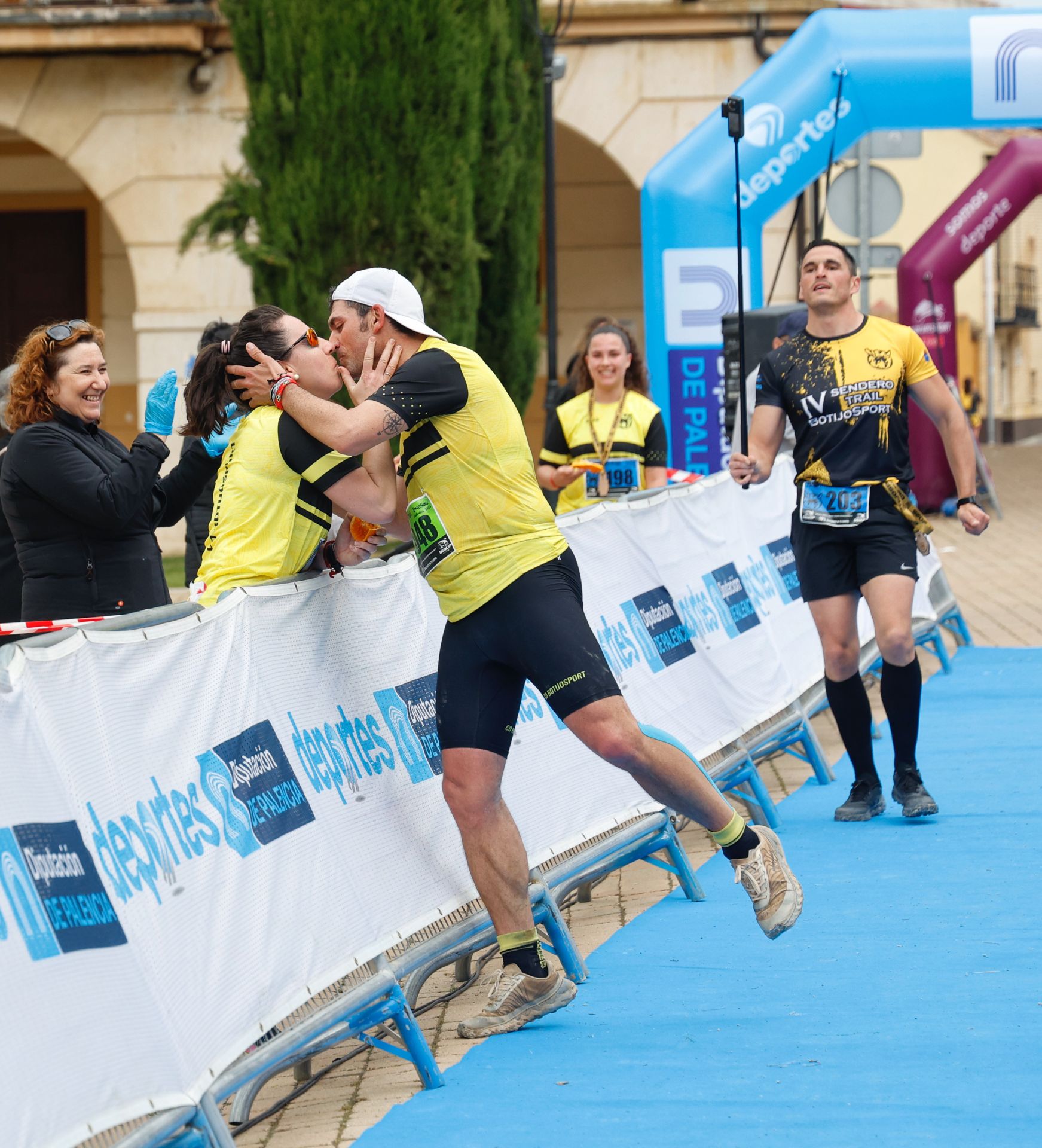 Vibrante jornada en Dueñas con el IV Sendero Trail Botijosport
