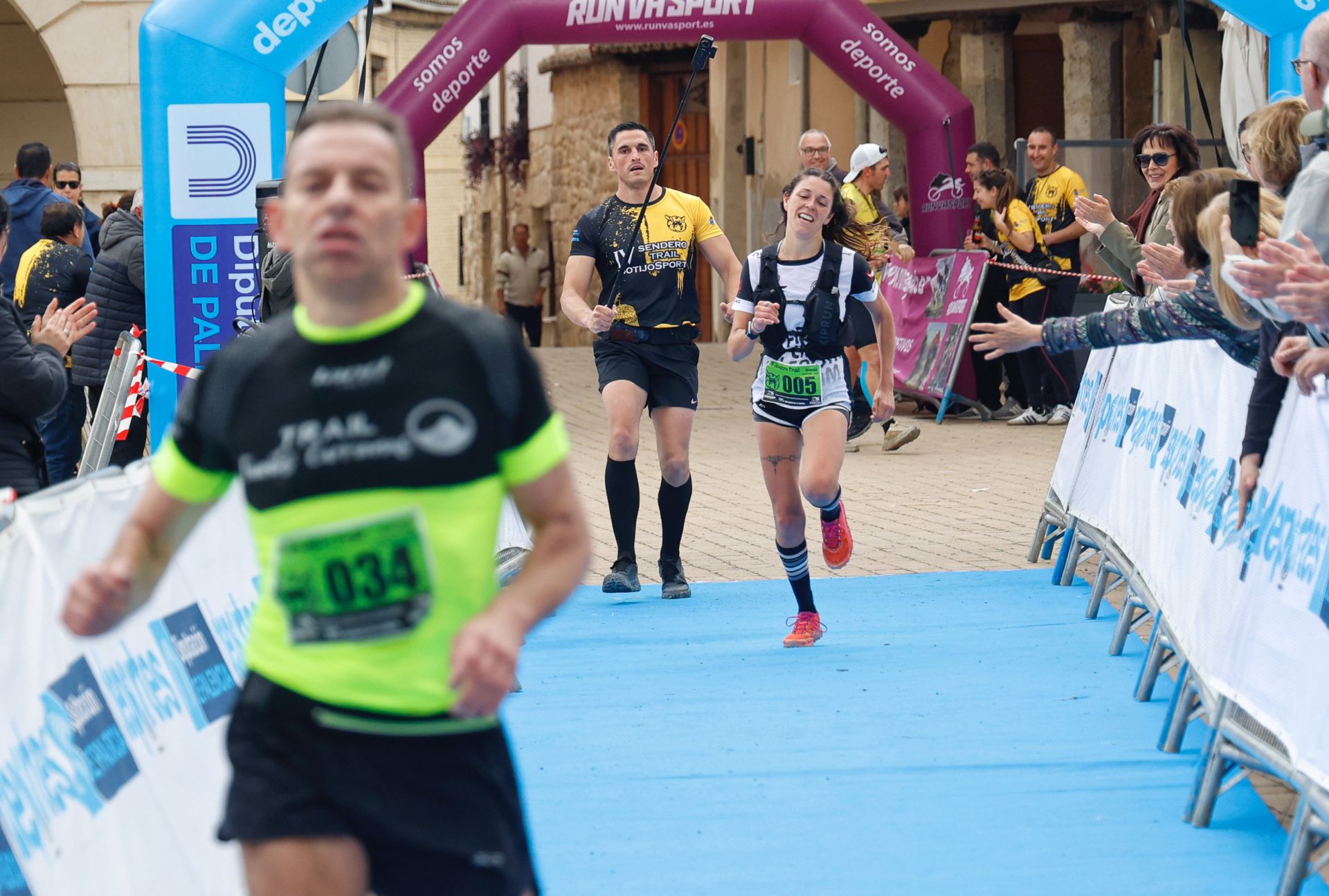 Vibrante jornada en Dueñas con el IV Sendero Trail Botijosport