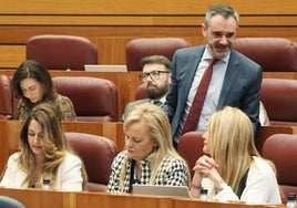 El portavoz del Grupo Parlamentario de Vox, David Hierro, en imagen de archivo.