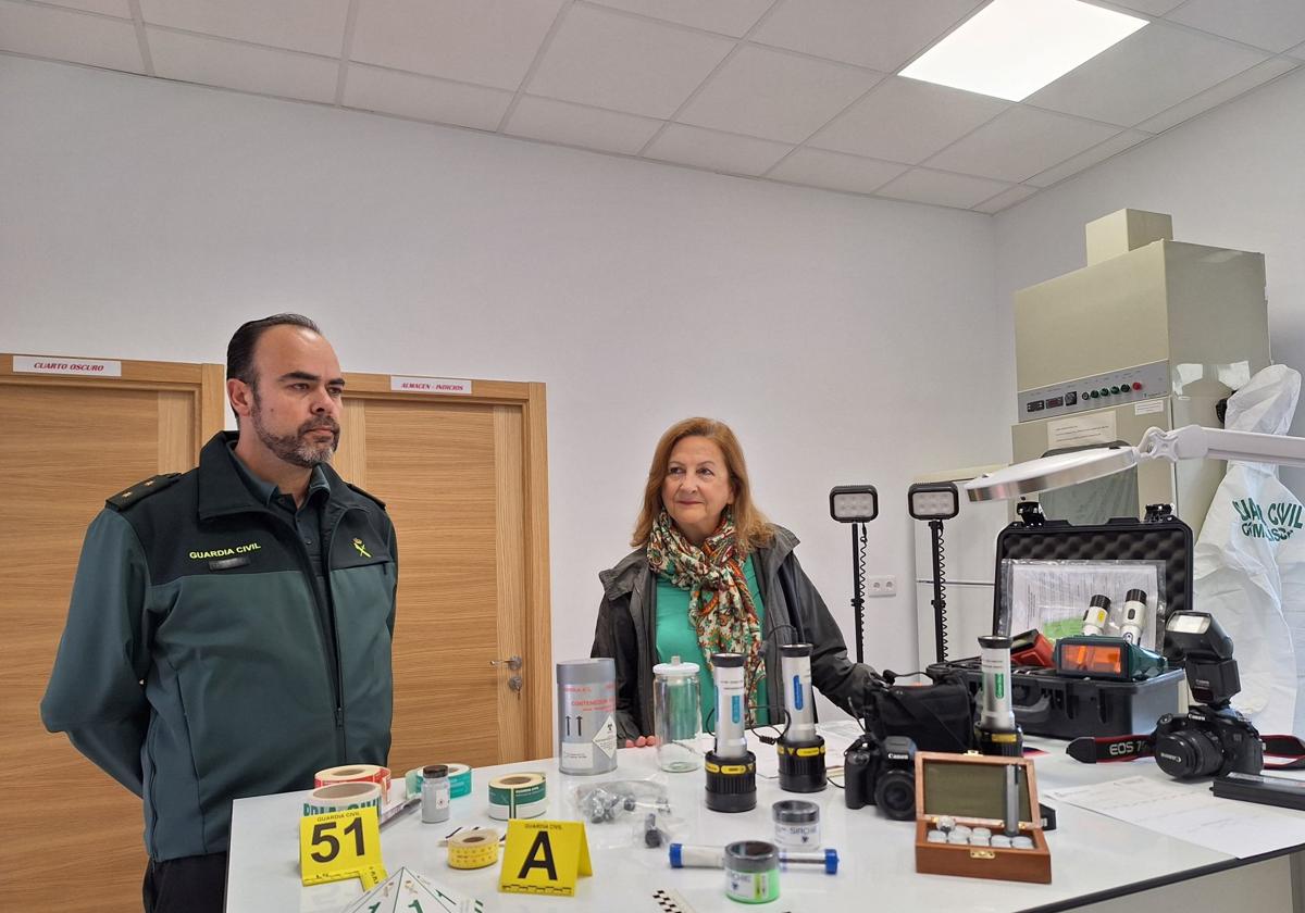 La Policía Judicial de la Guardia Civil cuenta con un nuevo laboratorio de criminalística