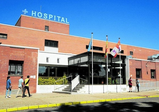 El hospital de Medina del Campo, en una imagen de archivo.