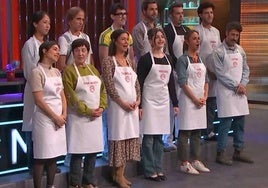 Concursantes de 'Masterchef 5'.