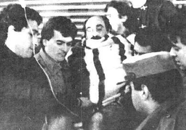 Juan Tarín, uno de los supervivientes, permaneció cinco horas entre los hierros del coche-cama.