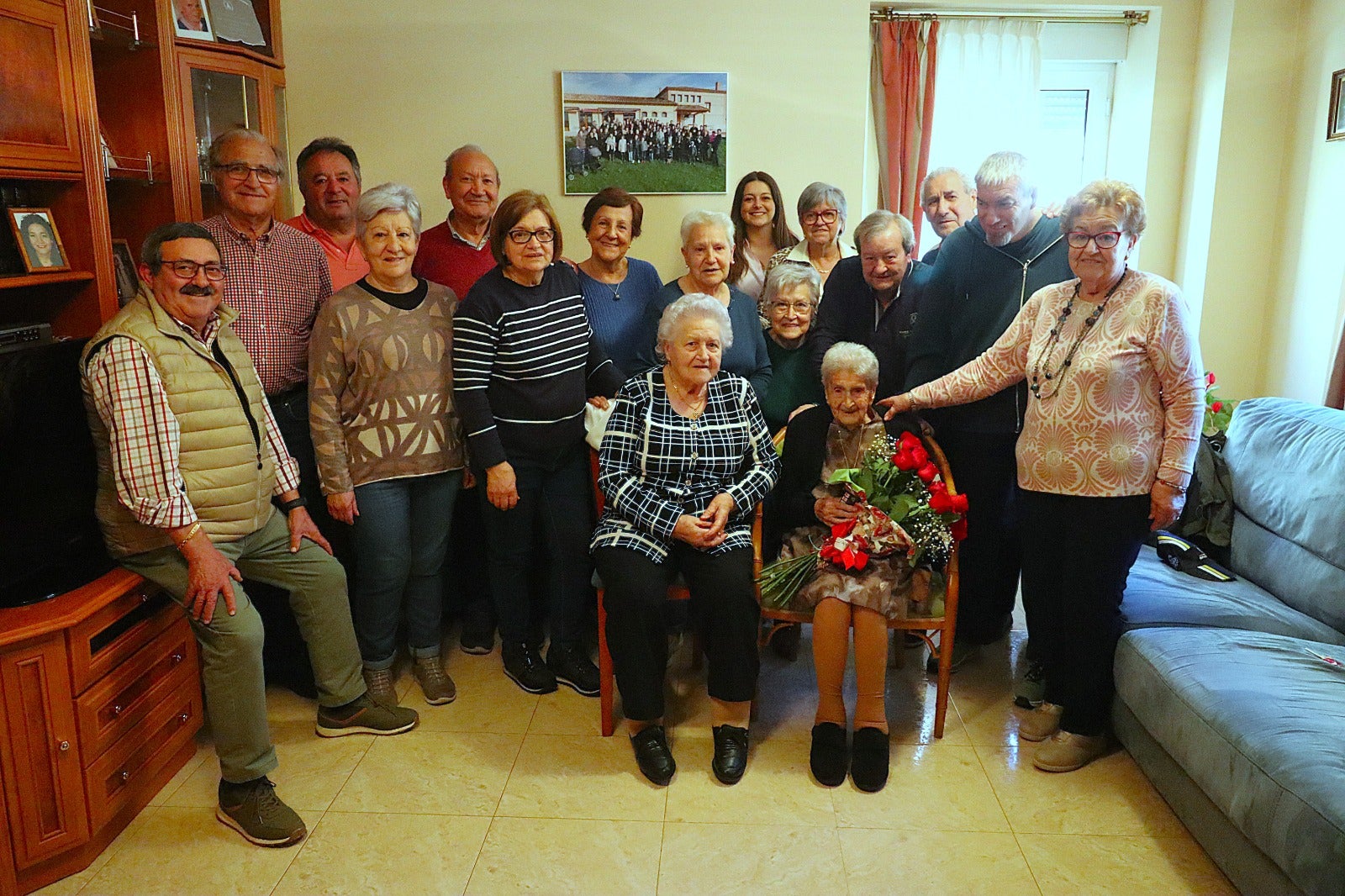 La abuela de Villabrágima cumple 108 años