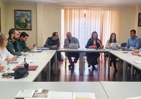 Junta de Seguridad para la celebración de San Pedro Regalado en Laguna de Duero.