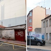 Edificios okupados en las calles Córdoba y Argales.