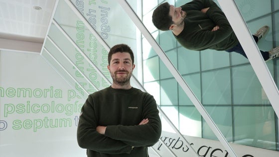 Diego Villafáñez Sagardoy, en el Museo de la Ciencia de Valladolid.