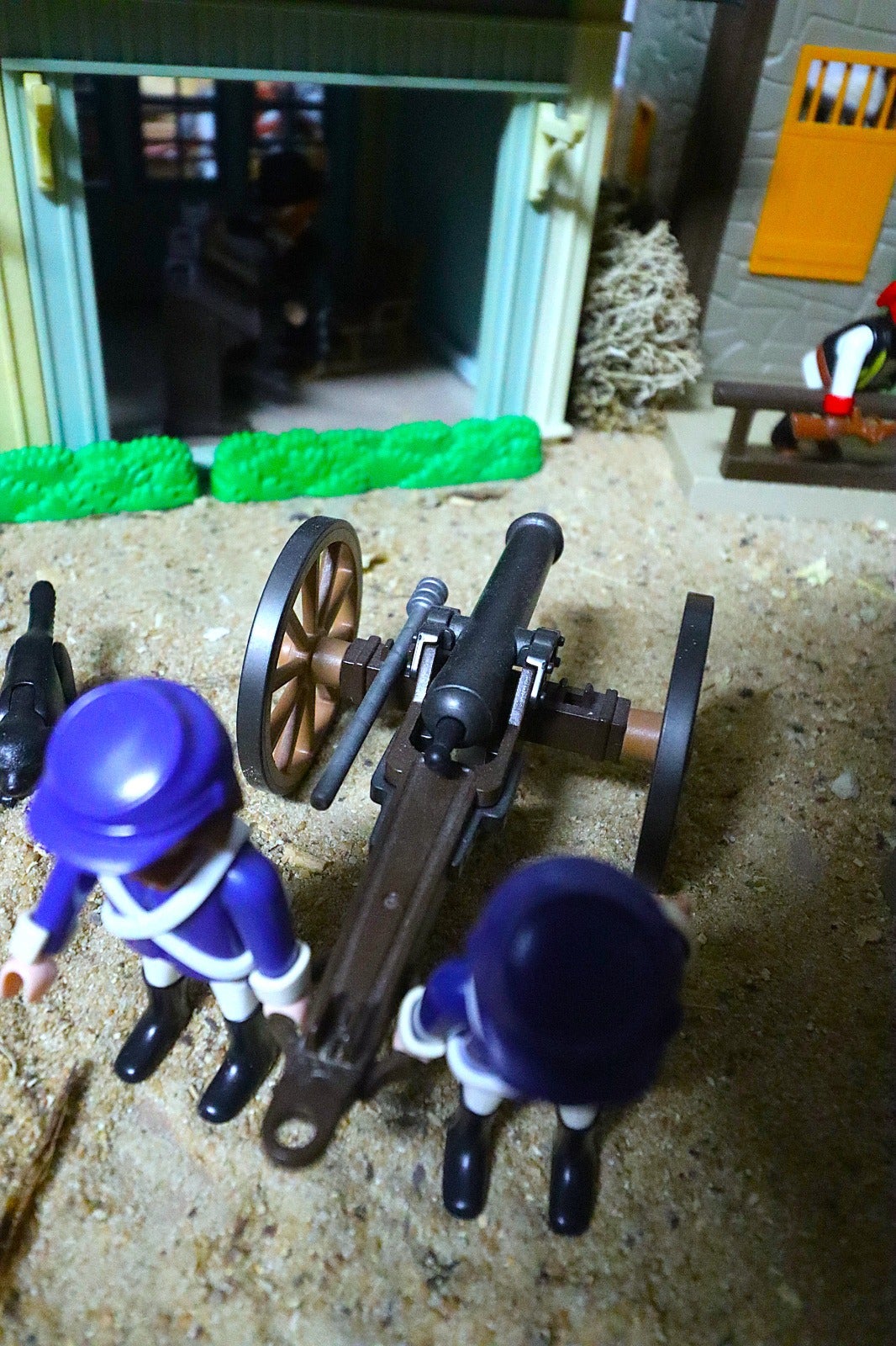 El universo del wéstern llega a Rioseco en forma de Playmobil