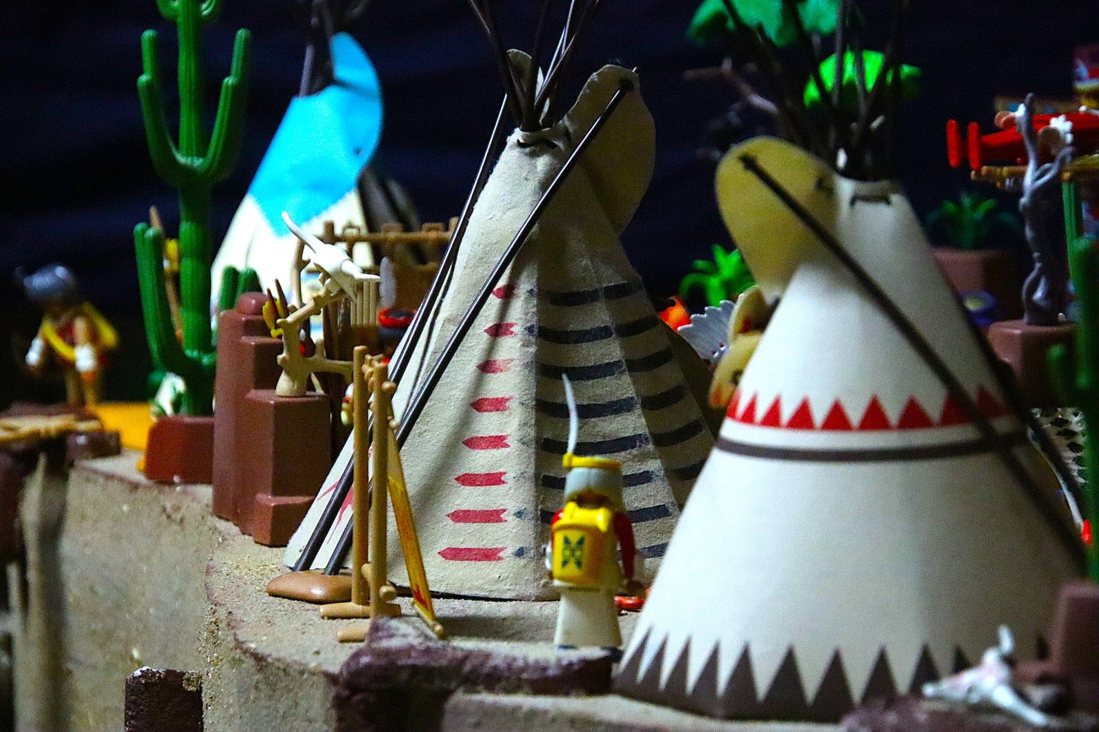 El universo del wéstern llega a Rioseco en forma de Playmobil