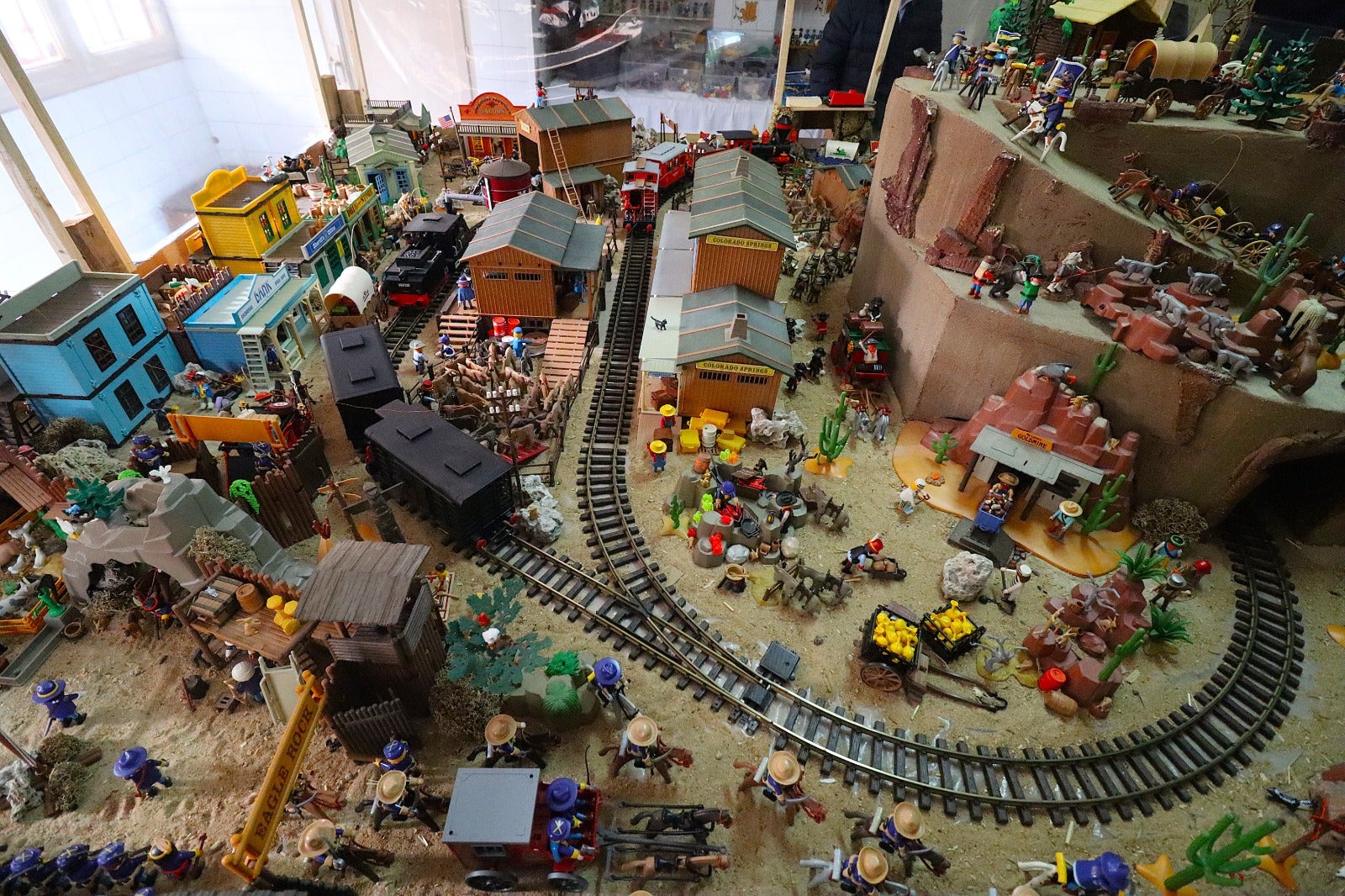 El universo del wéstern llega a Rioseco en forma de Playmobil