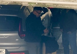 Ronaldo Nazário, el pasado mes de octubre, a su llegada al estadio en una visita fugaz para asistir a la junta de accionistas.
