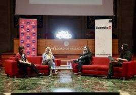 Mesa redonda de Javier Vielva, Sergio Isabel y María Arias, moderada por Roberto Terne.