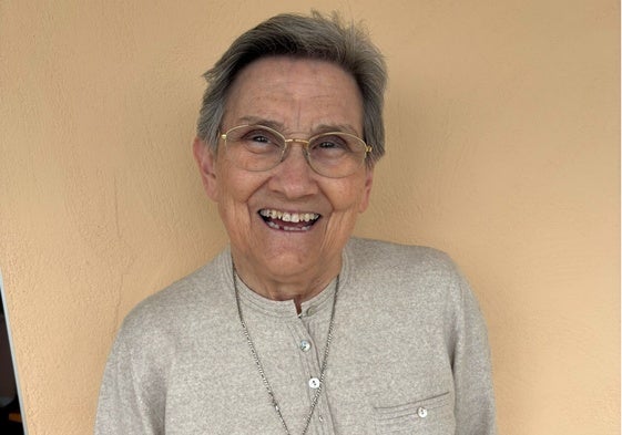 Maribel Sanz, religiosa vallisoletana en Astorga que coincidió con Robert Prevost en Perú.