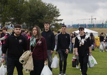 Ya está en marcha la fiesta de la ITA más cautelosa ante la lluvia