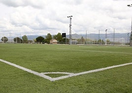 Campo de fútbol 7 del barrio de Nueva Segovia.