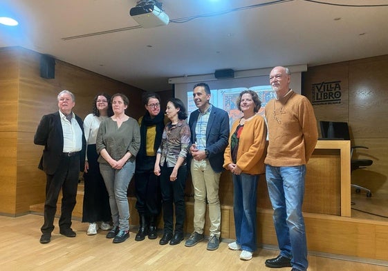 Inauguración de la exposición en el centro e-Lea Miguel Delibes de Urueña