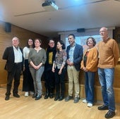 Inauguración de la exposición en el centro e-Lea Miguel Delibes de Urueña