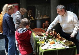 Visitantes en el Día Internacional de los Museos en Palencia, el año pasado.