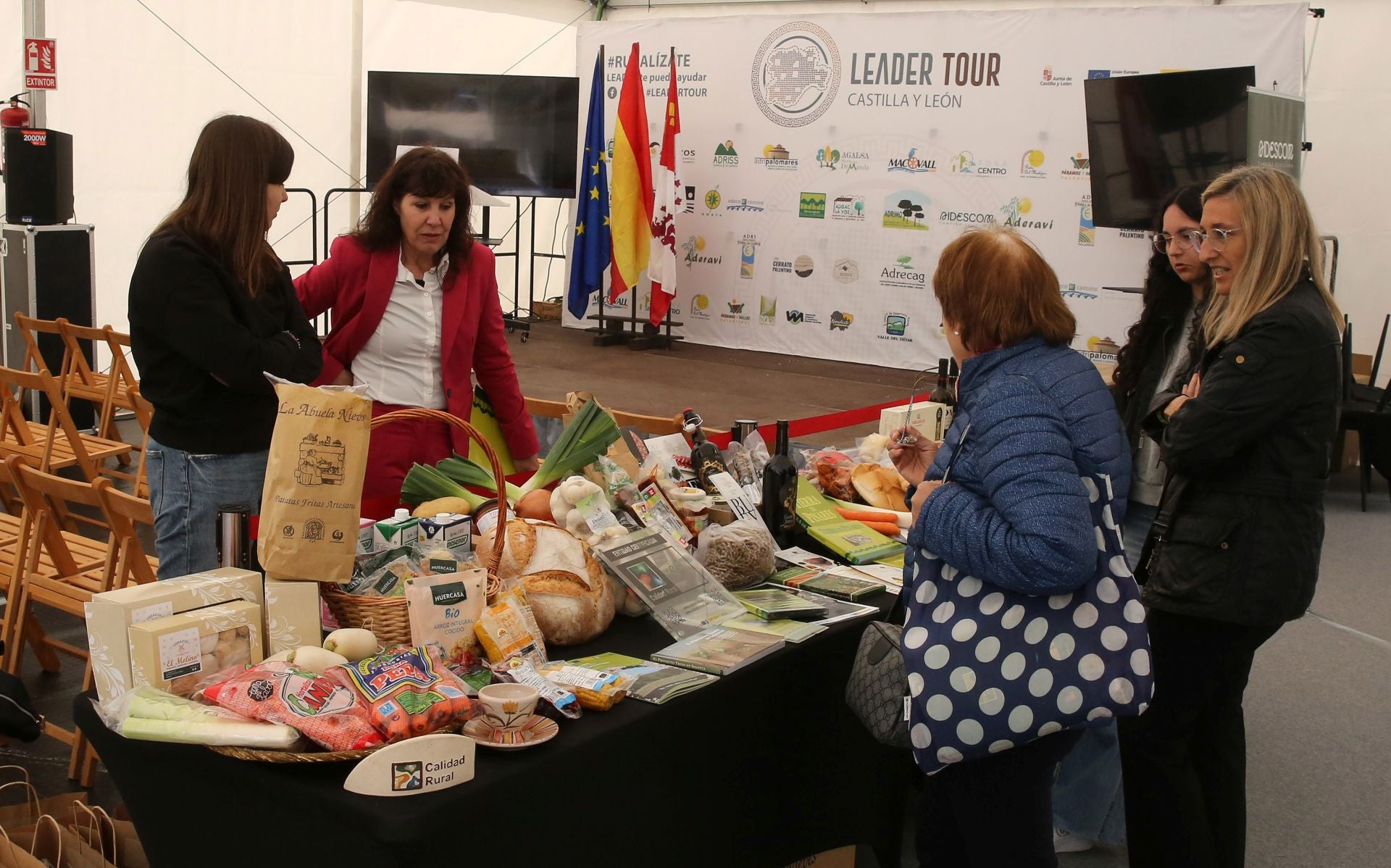 El proyecto Leader Tour muestra sus resultados en la Plaza Mayor