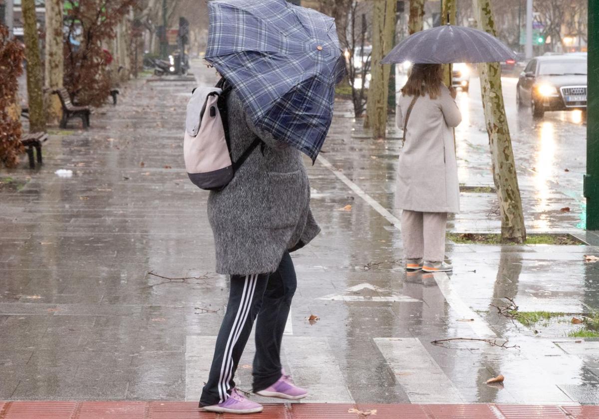 Alerta amarilla en cinco provincias, entre ellas Valladolid, por fuertes lluvias