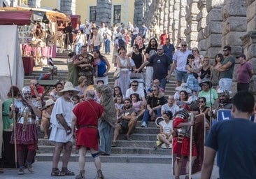 Programa de actividades del mercado romano de Segovia 2025