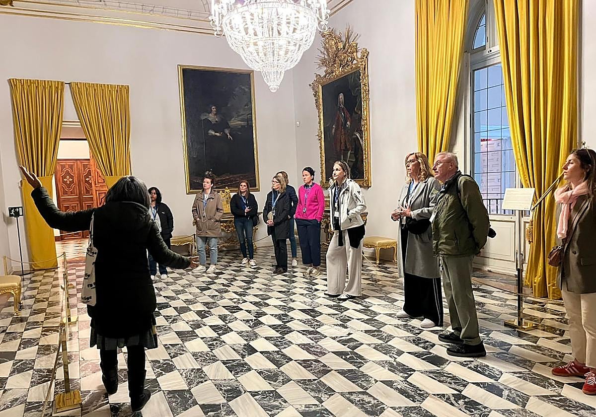 Una guía oficial revela algunos detalles en la visita de los agentes alemanes al Palacio Real de La Granja.
