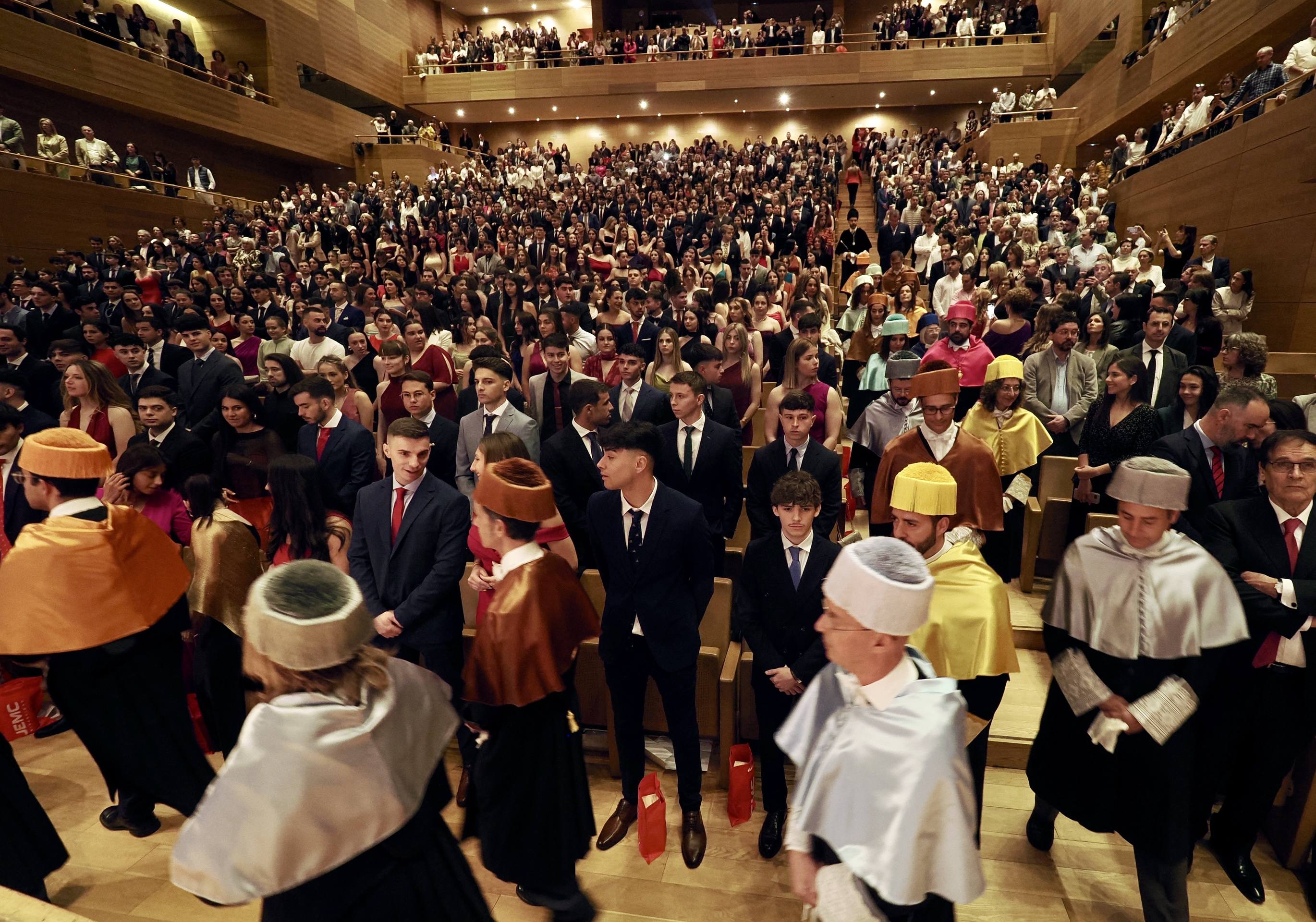 La graduación de los estudiantes de la UEMC, en imágenes
