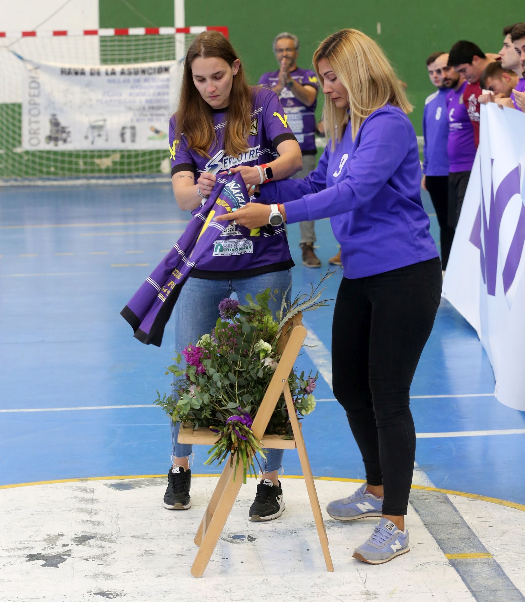 El sentido homenaje a Jonatan Rubio, en imágenes