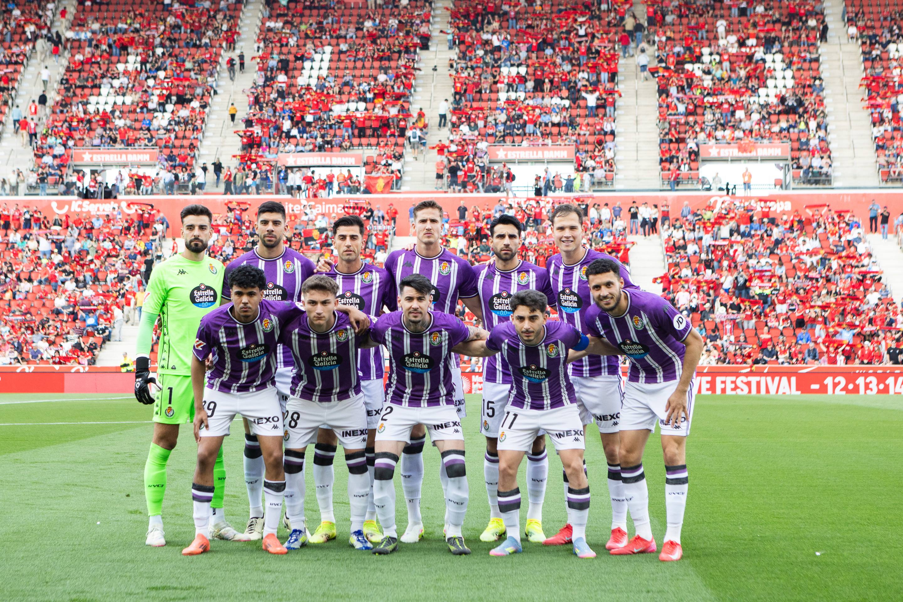 La derrota del Real Valladolid en Mallorca, en imágenes