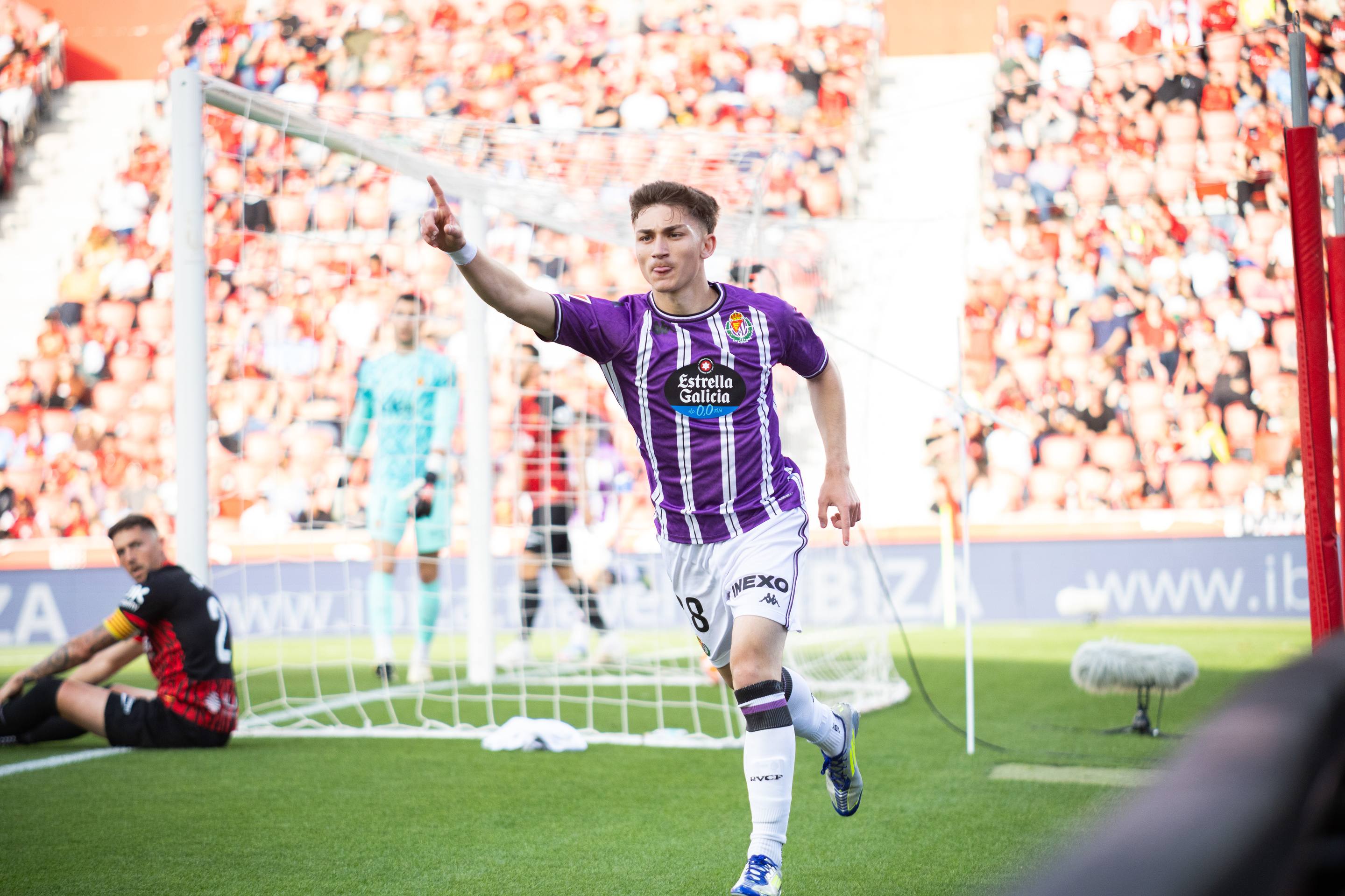 La derrota del Real Valladolid en Mallorca, en imágenes