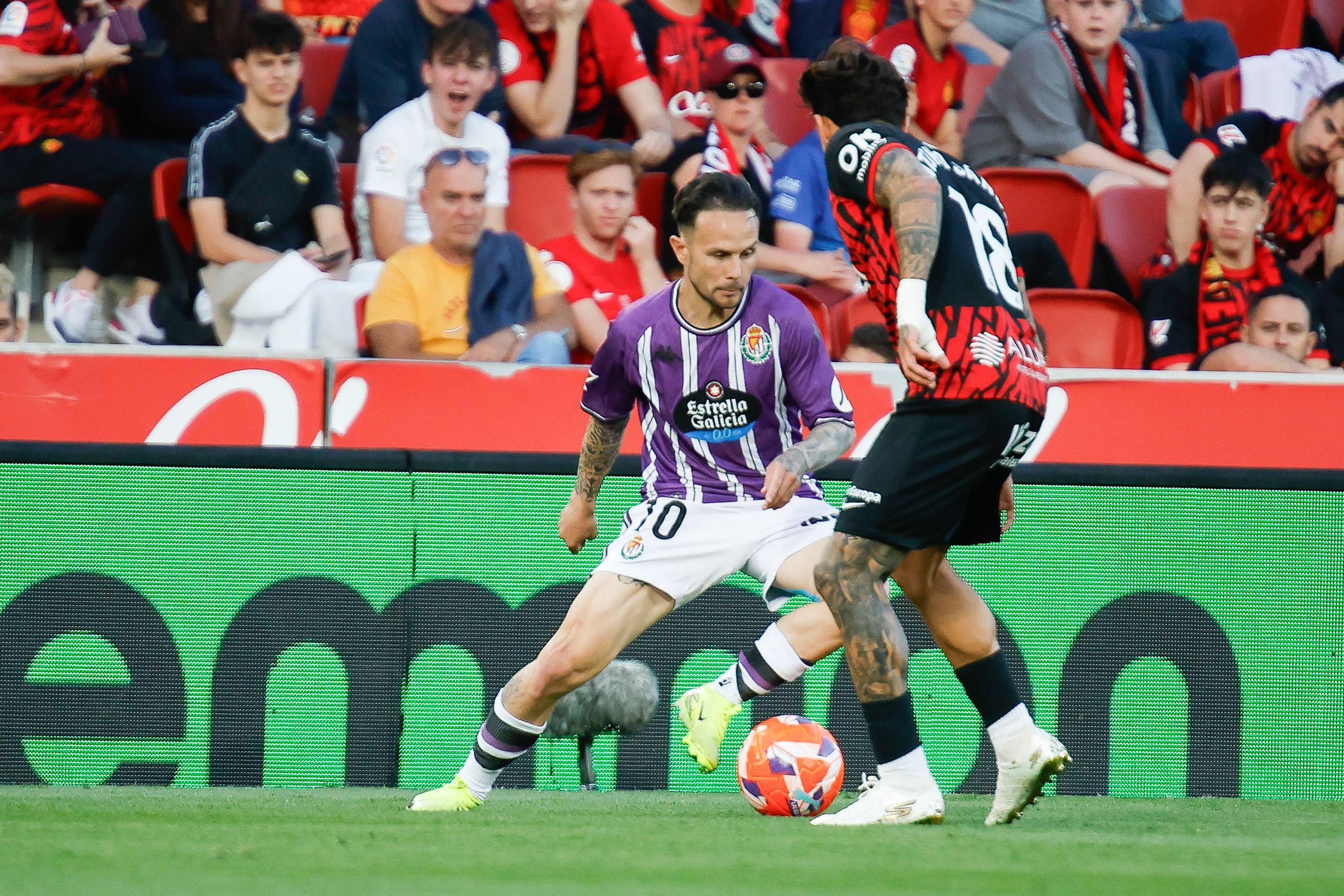 La derrota del Real Valladolid en Mallorca, en imágenes