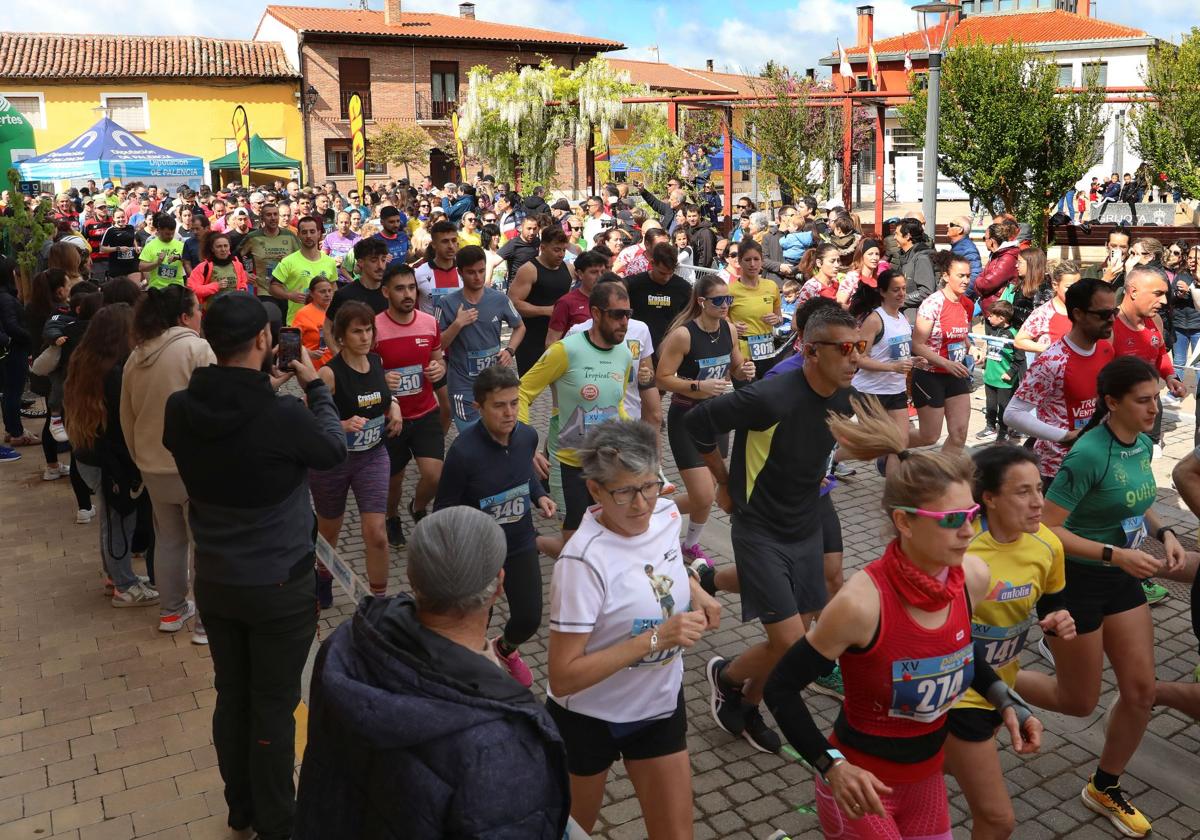 Grijota acoge la primera Legua
