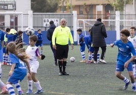 'Pichina' cuelga el silbato: «Me dicen que siga, pero desde la pandemia hay mucha agresividad en la grada»