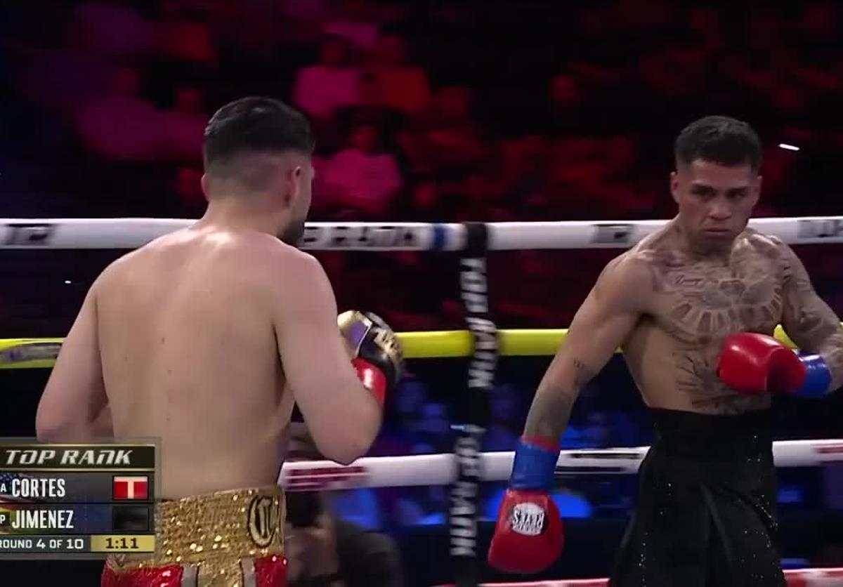 Imagen principal - Salvi Jiménez cae en San Diego ante Cortés por decisión unánime