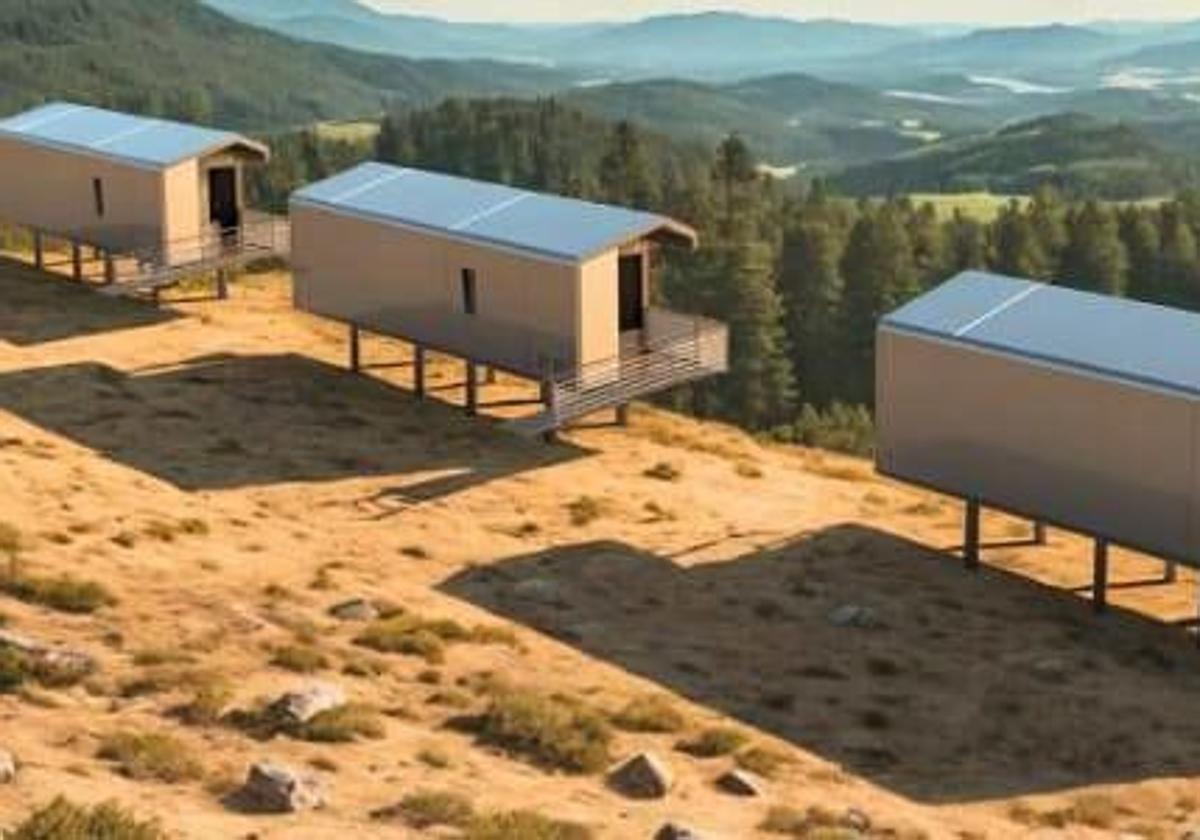 Proyectan 50 cabañas de lujo en el único circo glaciar de Segovia
