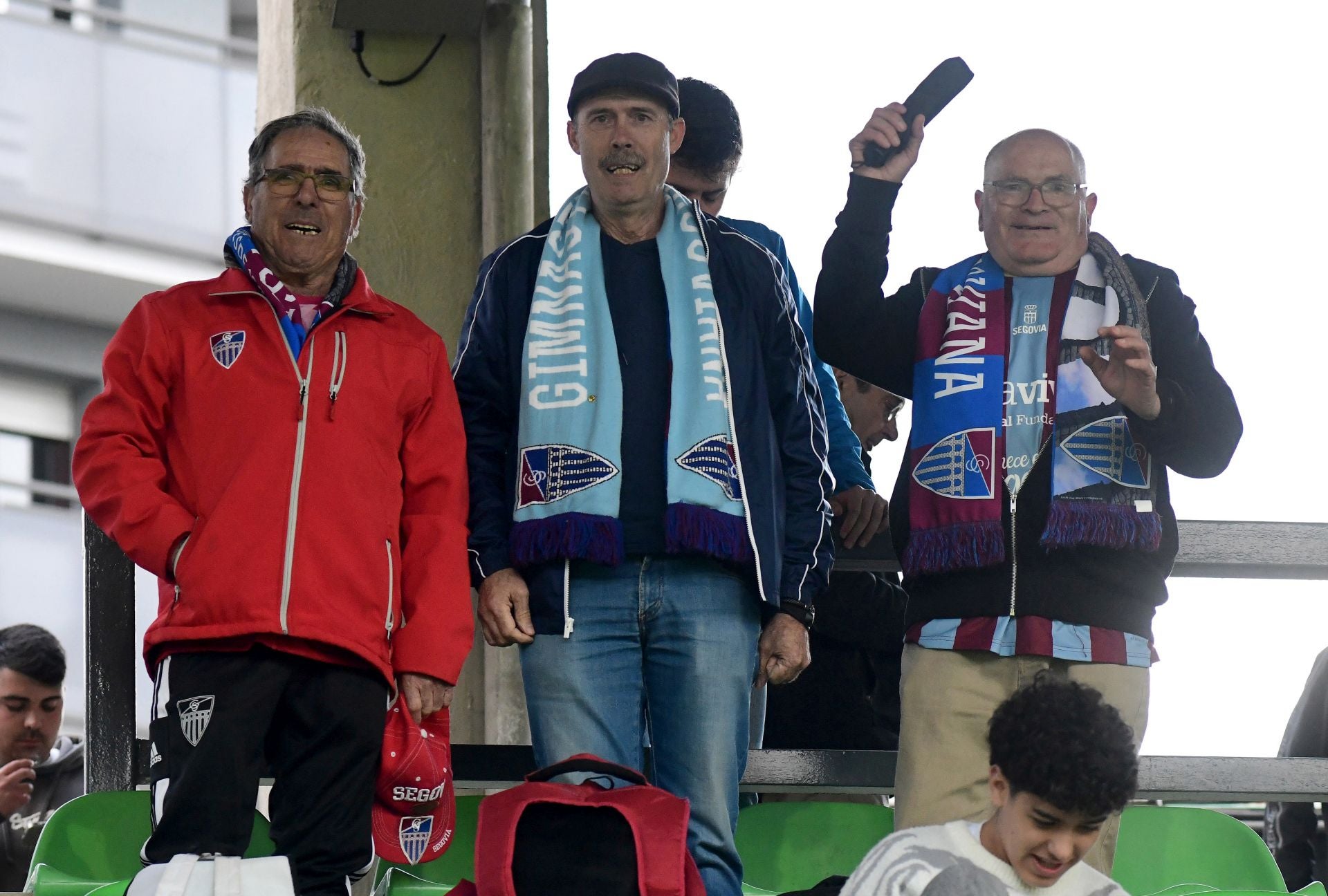 Fotos del partido entre el Sestao y la Segoviana
