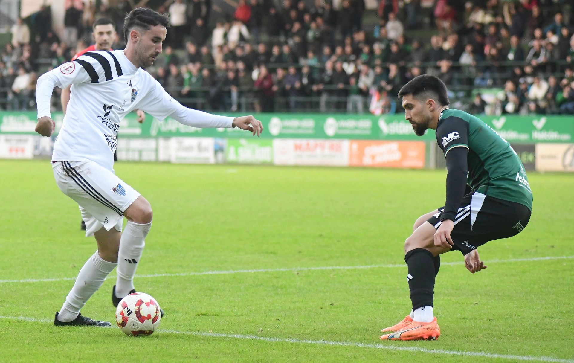 Fotos del partido entre el Sestao y la Segoviana