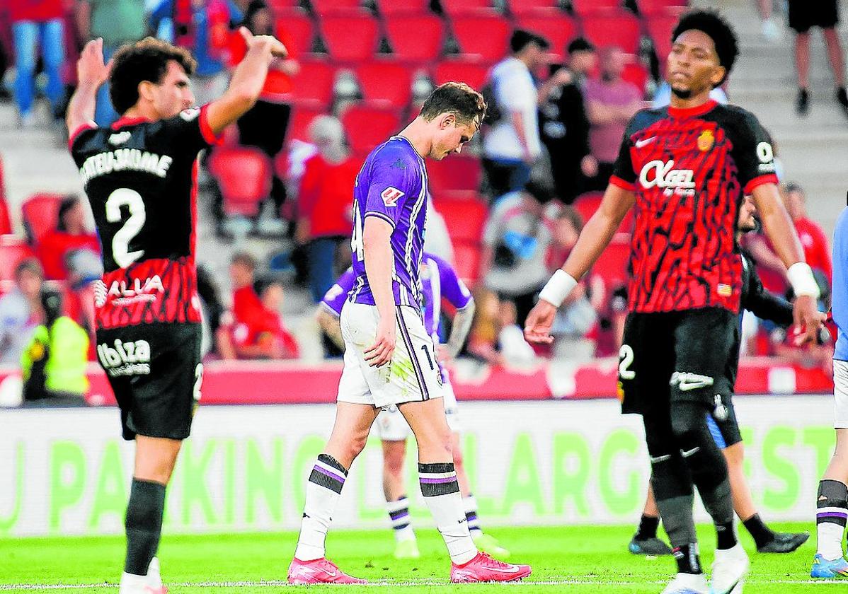 Latasa, cabizbajo, en Son Moix.