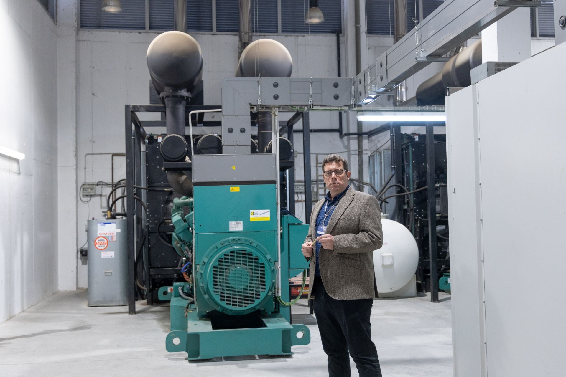 Los electrógenos que salvaron el apagón en el Río Hortega