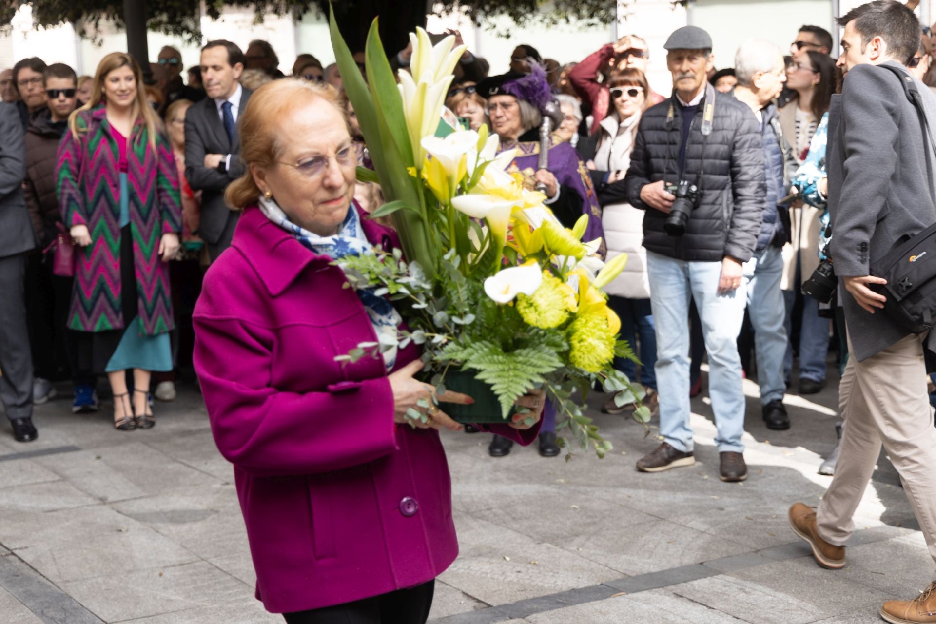 La ofrenda floral y la procesión de San Pedro Regalado en Valladolid