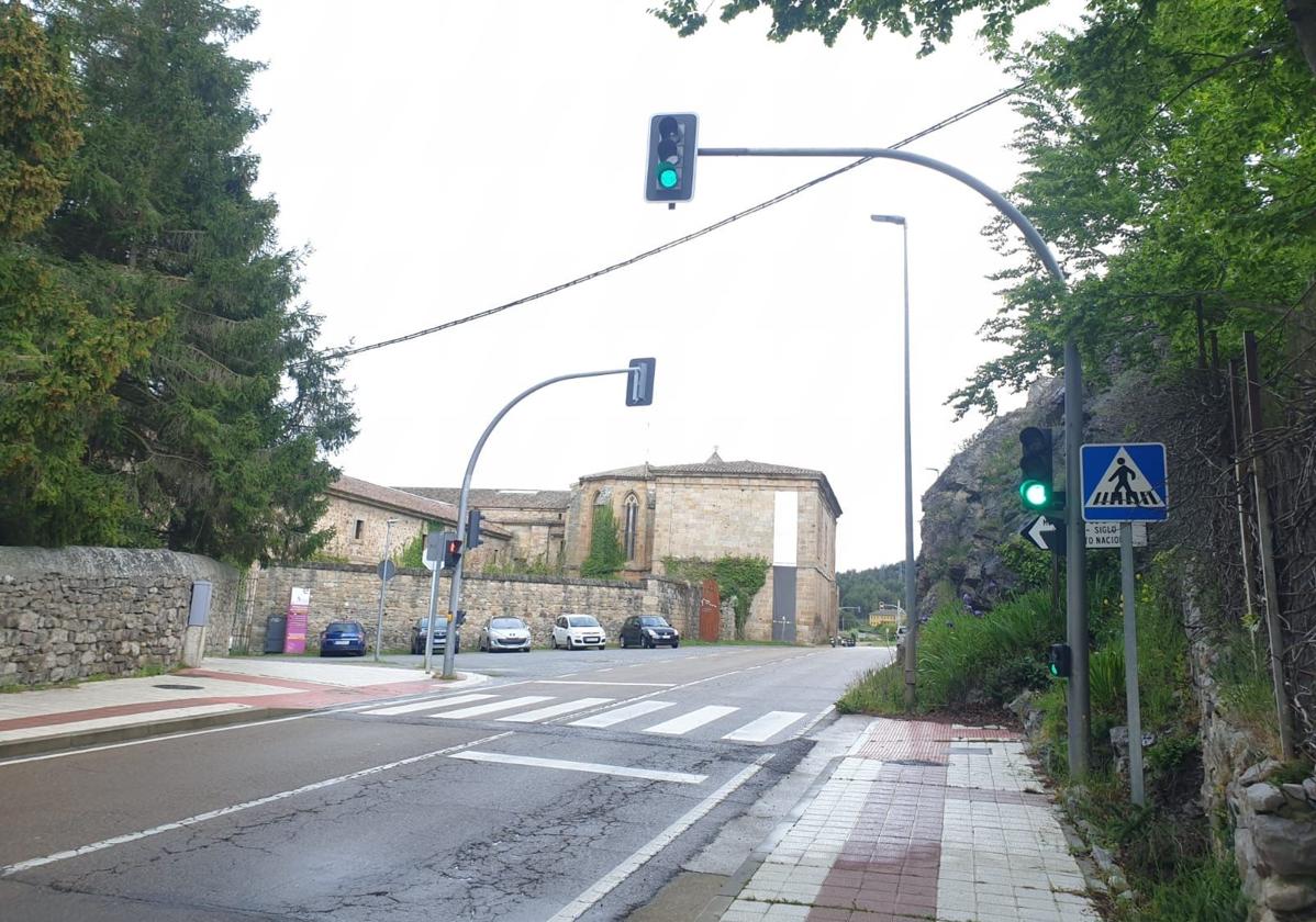 Avenida de Cervera de Aguilar, donde tuvo lugar el atropello.